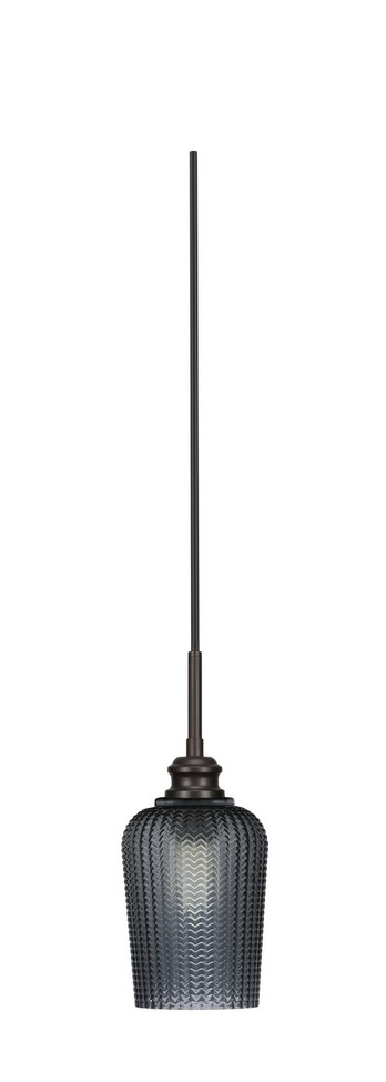 Toltec Lighting - 1152-ES-4252 - One Light Mini Pendant - Edge - Espresso