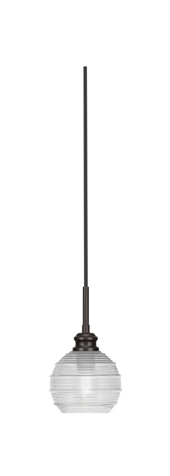 Toltec Lighting - 1152-ES-5110 - One Light Mini Pendant - Edge - Espresso