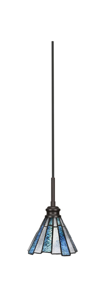 Toltec Lighting - 1152-ES-9325 - One Light Mini Pendant - Edge - Espresso