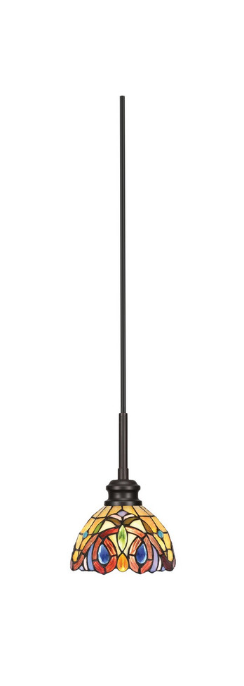 Toltec Lighting - 1152-ES-9445 - One Light Mini Pendant - Edge - Espresso