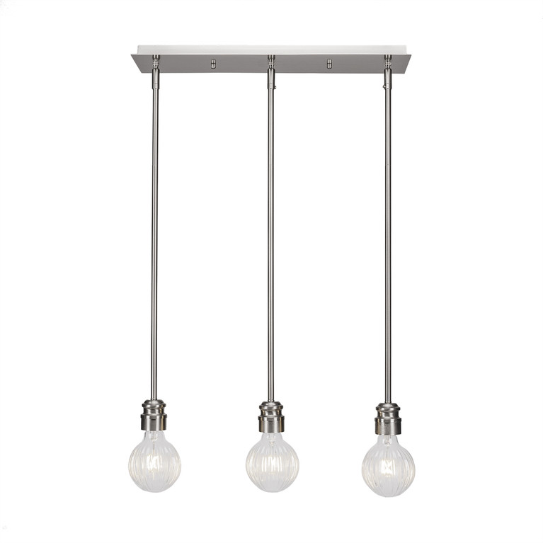 Toltec Lighting - 1153-BN-LED45C - LED Mini Pendant - Edge - Brushed Nickel