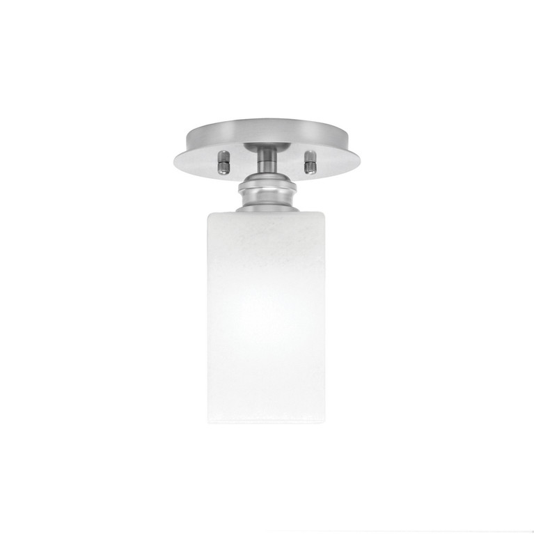 Toltec Lighting - 1160-BN-541 - One Light Semi-Flush Mount - Edge - Brushed Nickel