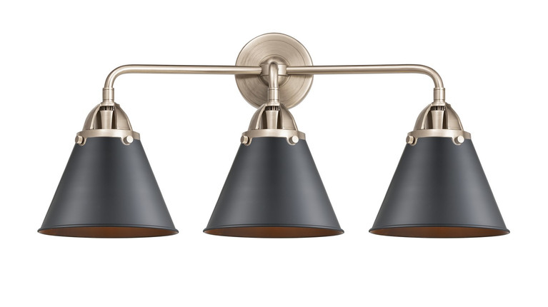 manufacturer_finish:Brushed Satin Nickel|manufacturer_glass:Matte Black|light_output:220.00lm|color_temperature:2200K|cri:99