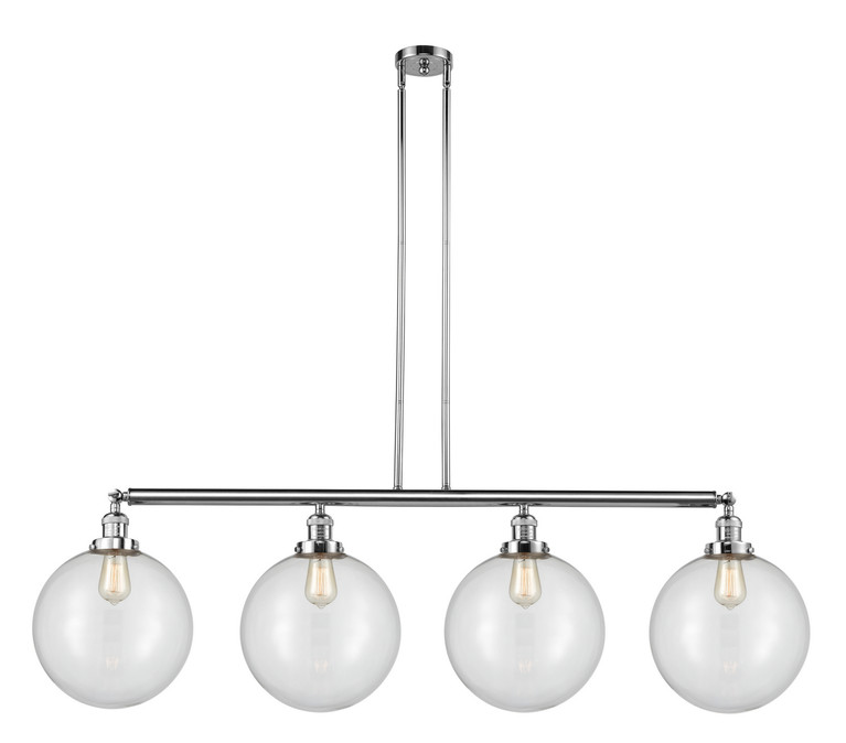 Innovations - 214-PC-G202-12-LED - LED Island Pendant - Franklin Restoration - Polished Chrome