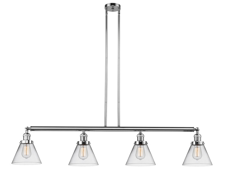 Innovations - 214-PC-G42-LED - LED Island Pendant - Franklin Restoration - Polished Chrome