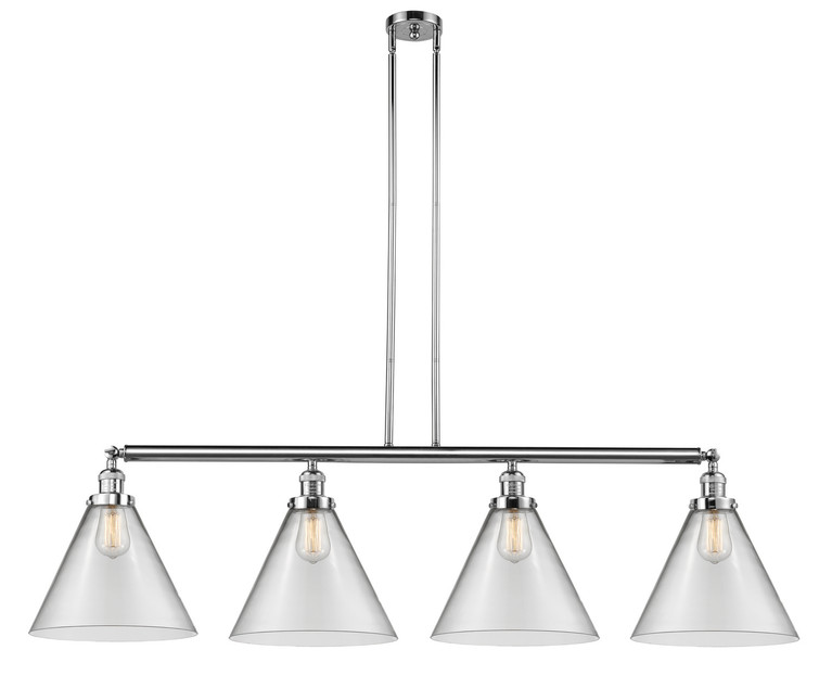 Innovations - 214-PC-G42-L-LED - LED Island Pendant - Franklin Restoration - Polished Chrome