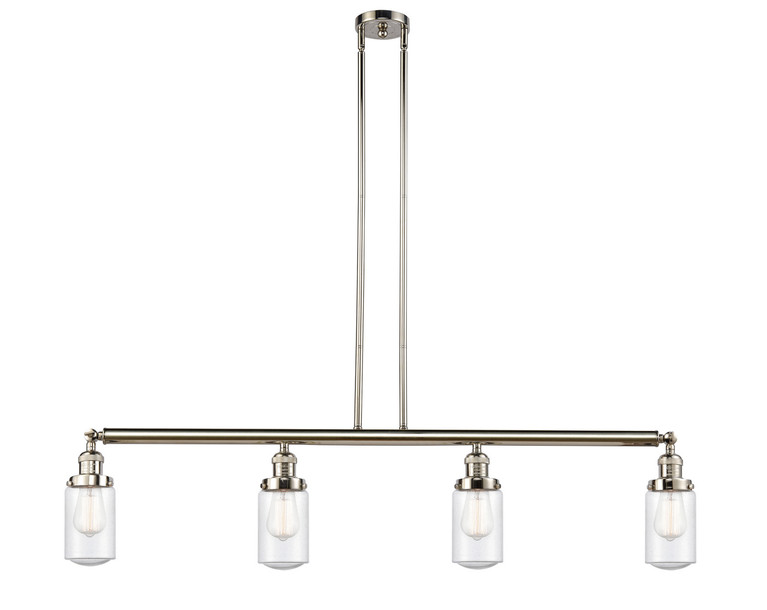 Innovations - 214-PN-G314-LED - LED Island Pendant - Franklin Restoration - Polished Nickel
