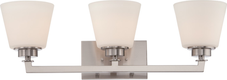 Nuvo Lighting - 60-5453 - Three Light Vanity - Mobili - Brushed Nickel