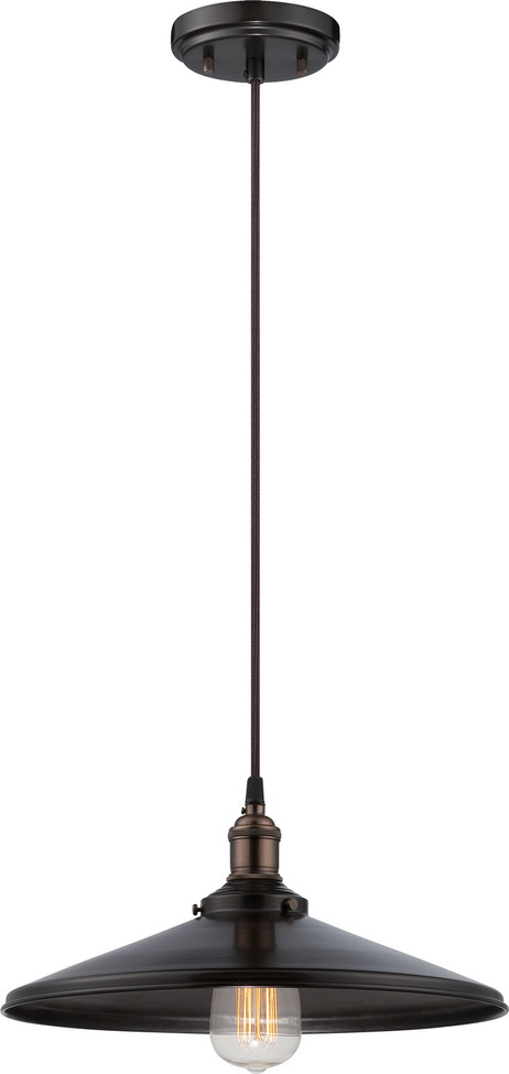Nuvo Lighting - 60-5509 - One Light Pendant - Vintage - Rustic Bronze