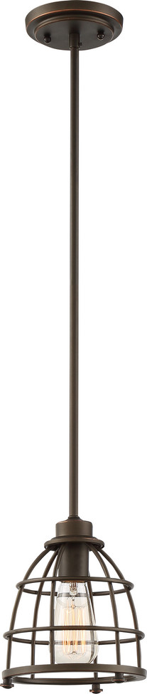 Nuvo Lighting - 60-5847 - One Light Pendant - Maxx - Mahogany Bronze