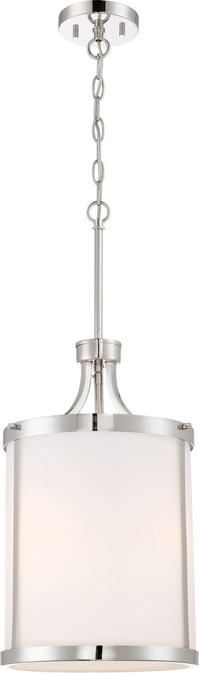 Nuvo Lighting - 60-6226 - Three Light Pendant - Denver - Polished Nickel