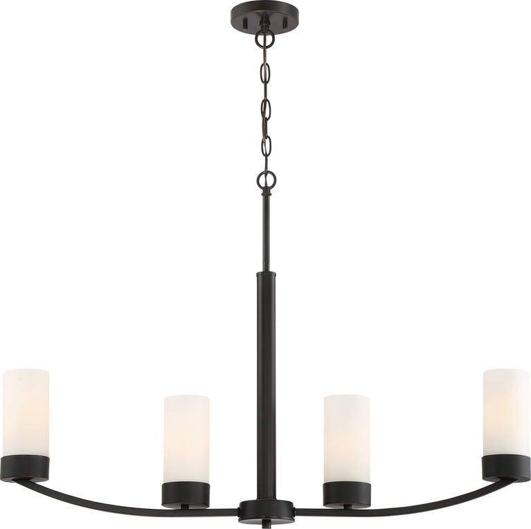 Nuvo Lighting - 60-6328 - Four Light Pendant - Denver - Mahogany Bronze