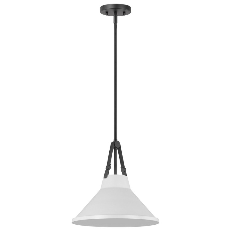 Nuvo Lighting - 60-7647 - One Light Pendant - Zelda - Black