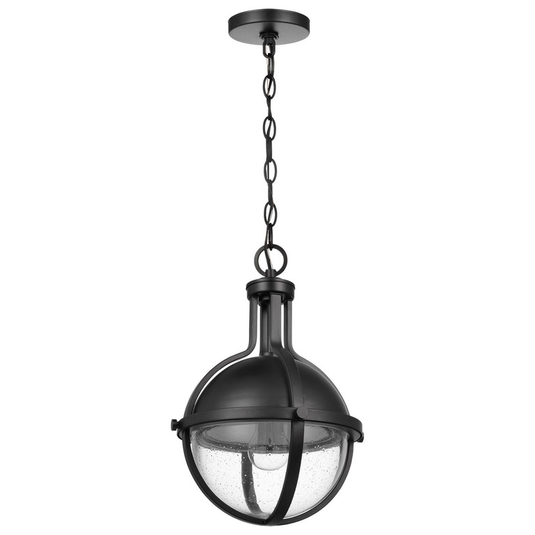 Nuvo Lighting - 60-7674 - One Light Pendant - Lincoln - Matte Black