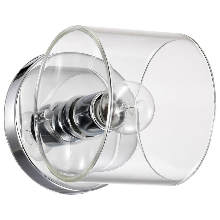 Nuvo Lighting - 60-8071 - One Light Vanity - Marlowe - Polished Nickel