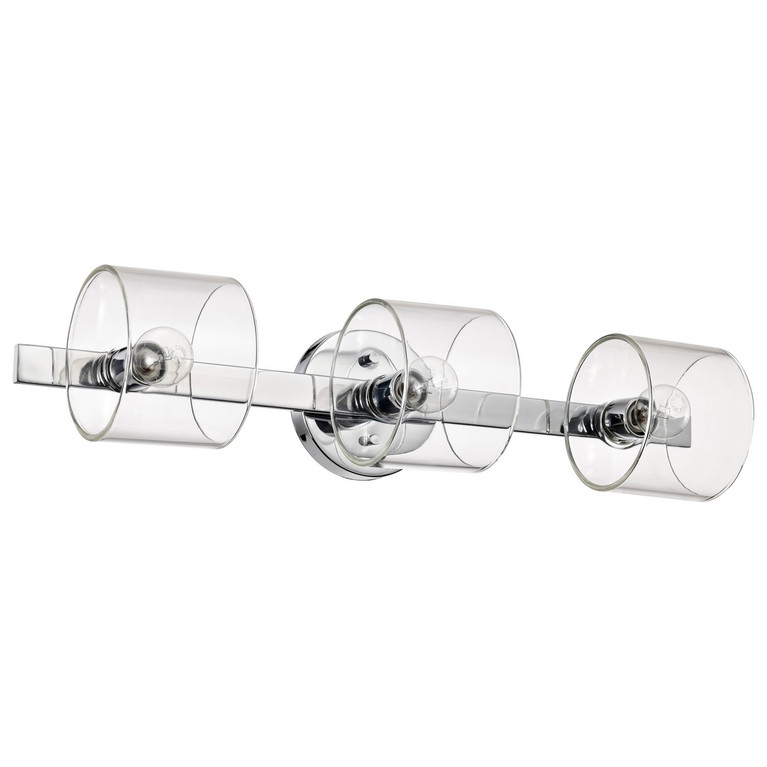 Nuvo Lighting - 60-8073 - Three Light Vanity - Marlowe - Polished Nickel