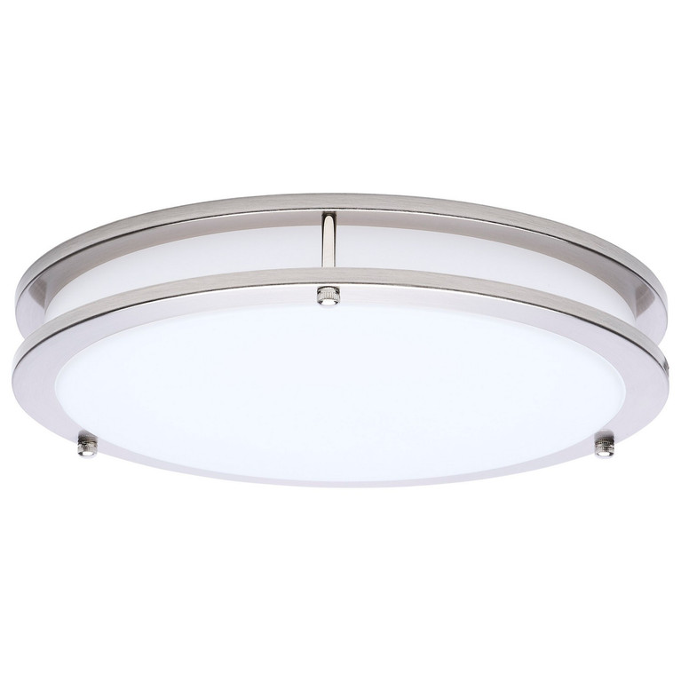 Nuvo Lighting - 62-1876 - LED Flush Mount - Glamour - Brushed Nickel