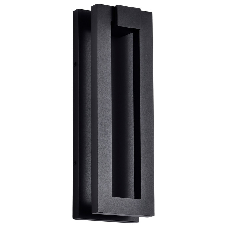 Nuvo Lighting - 62-2301 - LED Outdoor Wall Sconce - Crew - Sand Black