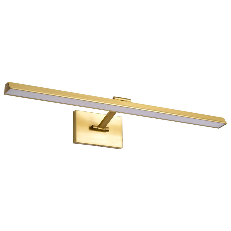 Nuvo Lighting - 62-2332 - LED Picture Light - Hazel - Vintage Brass