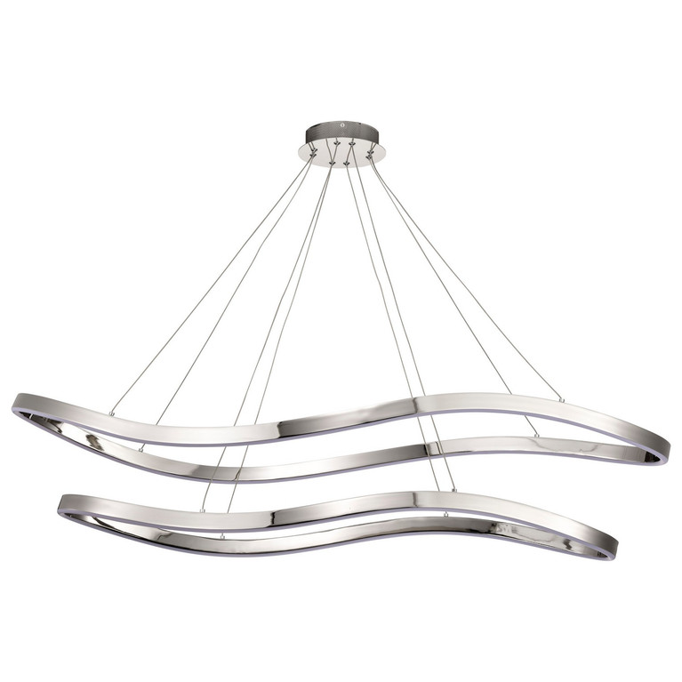 Nuvo Lighting - 62-2432 - LED Pendant - Sylas - Polished Nickel