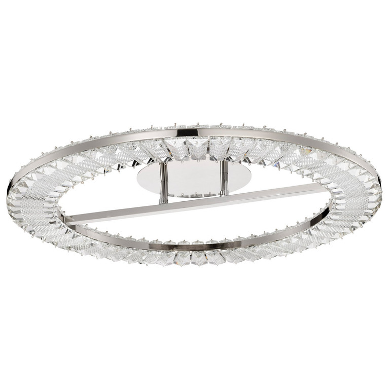 Nuvo Lighting - 62-2444 - LED Flush Mount - Nova - Polished Nickel