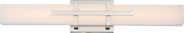 Nuvo Lighting - 62-872 - LED Wall Sconce - Grill - Polished Nickel