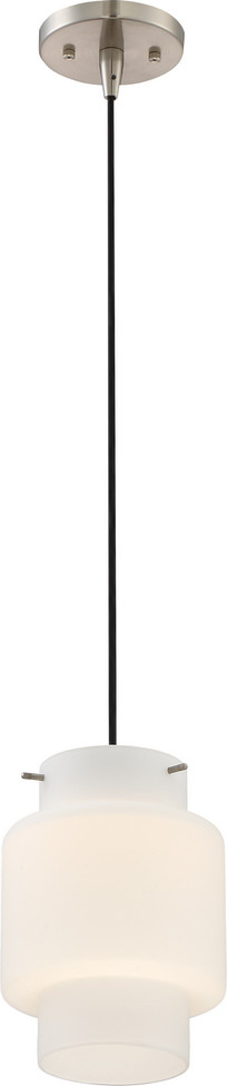Nuvo Lighting - 62-877 - LED Mini Pendant - Del - Brushed Nickel