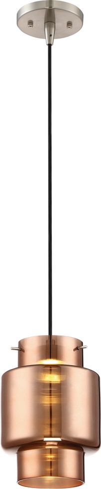 Nuvo Lighting - 62-889 - LED Mini Pendant - Del - Brushed Nickel