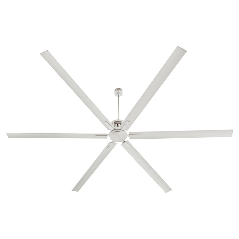 Quorum - 101206-65 - 120 Ceiling Fan - Zeus - Satin Nickel