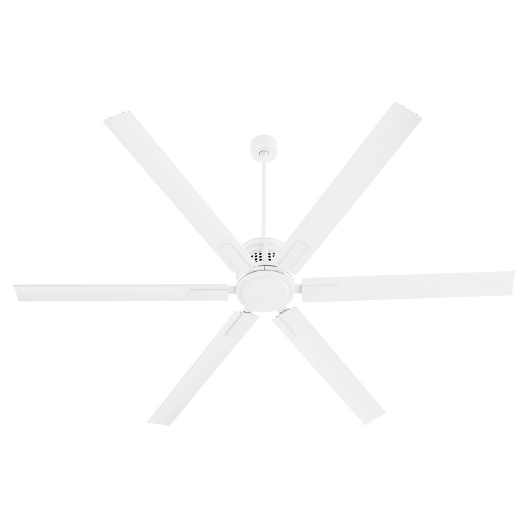 Quorum - 10806-8 - 80 Ceiling Fan - Zeus - Studio White