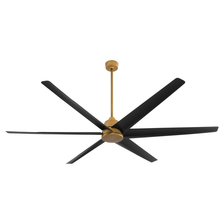 Quorum - 35846-47 - 84Patio Fan - Spree - Brushed Brass