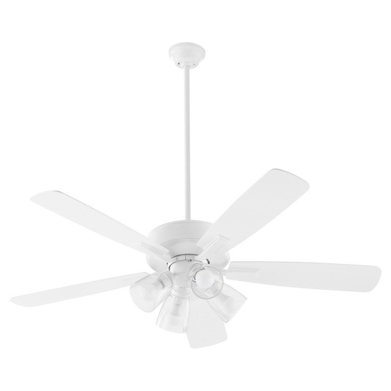 Quorum - 4525-2408 - 52Ceiling Fan - Ovation - Studio White