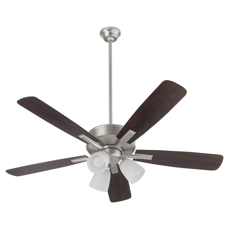 Quorum - 4525-3165 - 52Ceiling Fan - Ovation - Satin Nickel