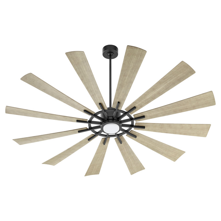Quorum - 47212-5942 - 72 Patio Fan - Cirque - Matte Black