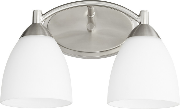 Quorum - 5069-2-65 - Two Light Vanity - Barkley - Satin Nickel