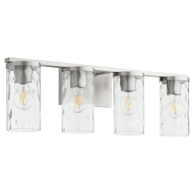 Quorum - 5111-4-65 - Four Light Vanity - Steinway - Satin Nickel