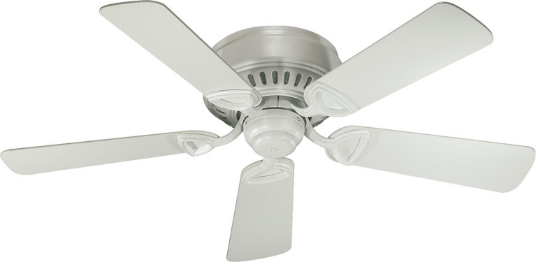 Quorum - 51425-8 - 42 Ceiling Fan - Medallion - Studio White
