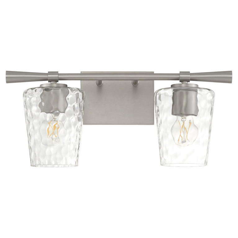 Quorum - 5204-2-65 - Two Light Vanity - Goodwin - Satin Nickel