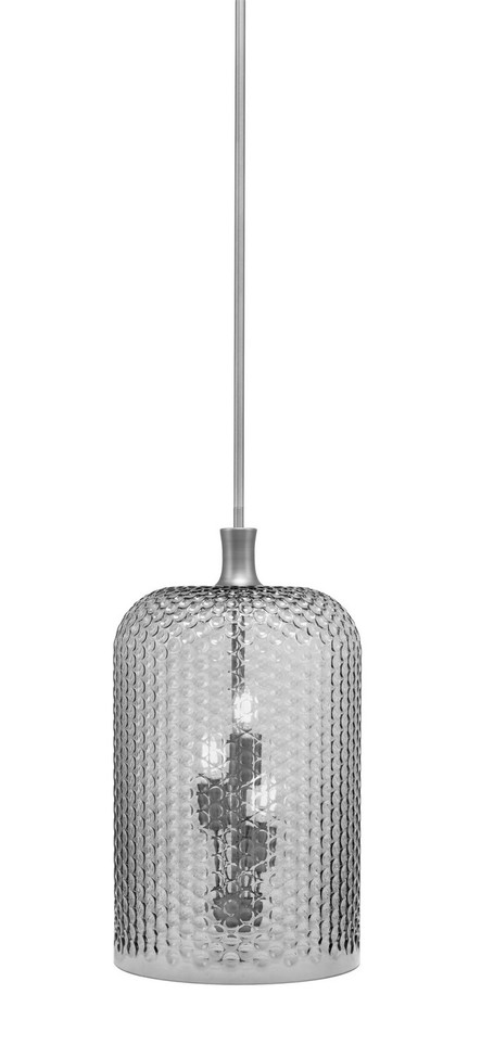 Toltec Lighting - 14-GP-4212 - Three Light Pendant - Zola - Graphite