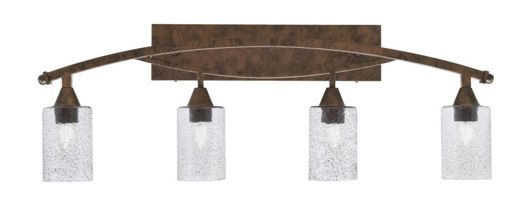 Toltec Lighting - 174-BRZ-3002 - Four Light Bath Bar - Bow - Bronze