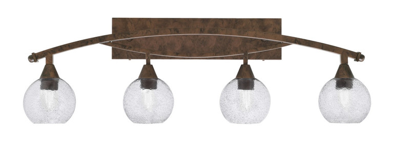 Toltec Lighting - 174-BRZ-4102 - Four Light Bath Bar - Bow - Bronze