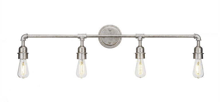 Toltec Lighting - 184-AS-LED18C - LED Bath Bar - Vintage - Aged Silver