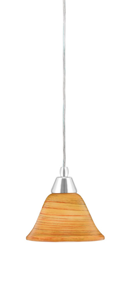 Toltec Lighting - 22-CH-454 - One Light Mini Pendant - Any - Chrome