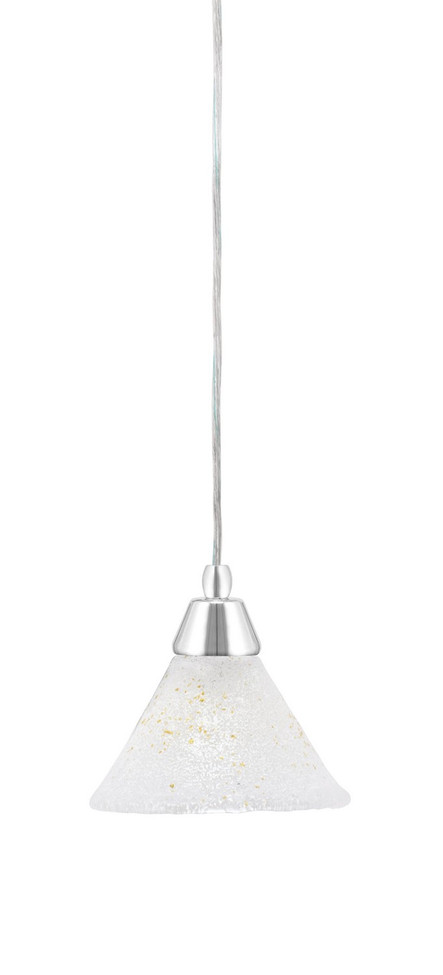 Toltec Lighting - 22-CH-7145 - One Light Mini Pendant - Any - Chrome