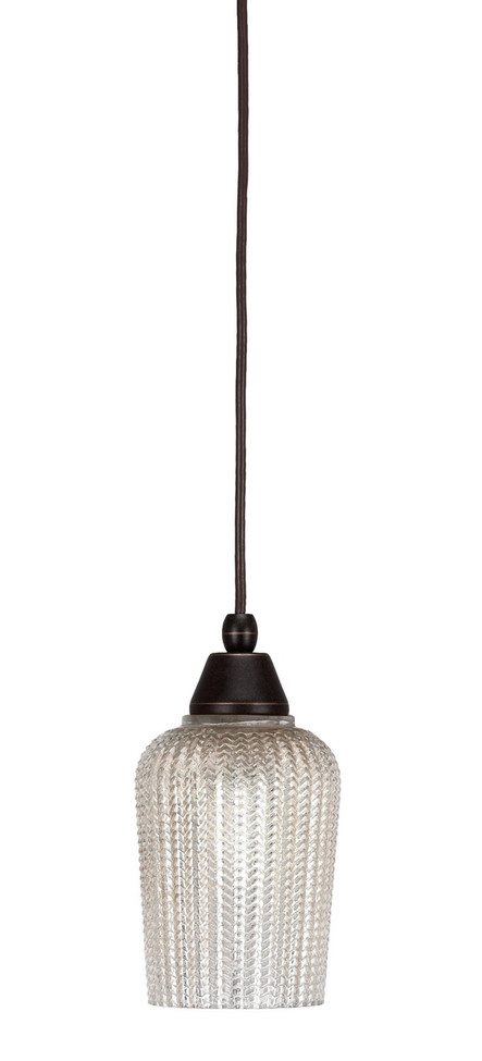 Toltec Lighting - 22-DG-4253 - One Light Mini Pendant - Any - Dark Granite