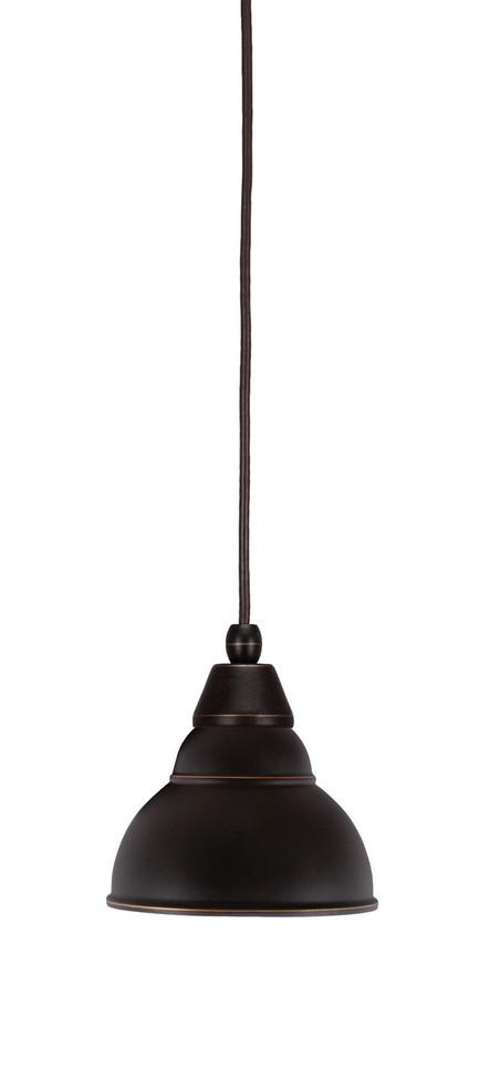 Toltec Lighting - 22-DG-427 - One Light Mini Pendant - Any - Dark Granite