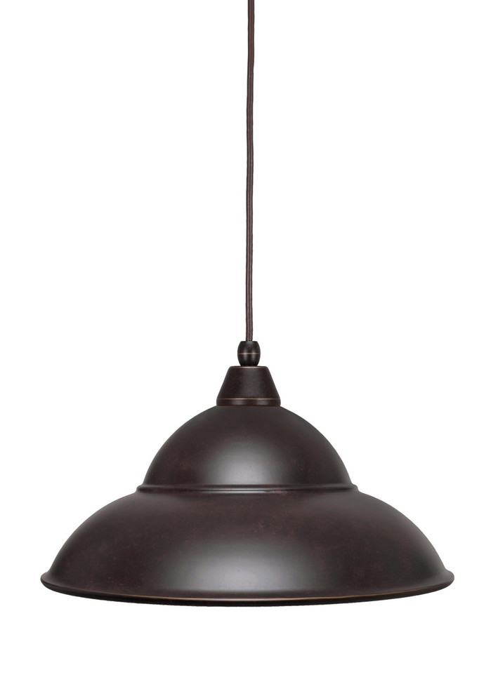 Toltec Lighting - 22-DG-429 - One Light Mini Pendant - Any - Dark Granite