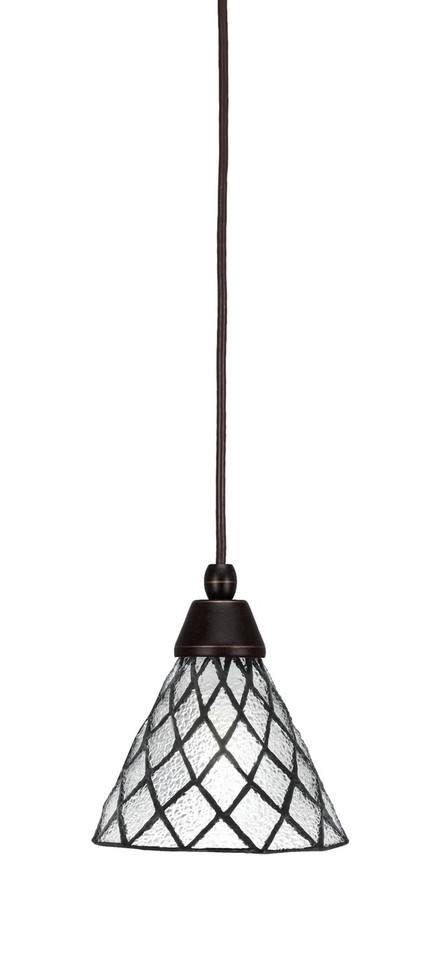 Toltec Lighting - 22-DG-9185 - One Light Mini Pendant - Any - Dark Granite
