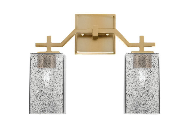 Toltec Lighting - 2312-NAB-542 - Two Light Bath Bar - Corbin - New Age Brass