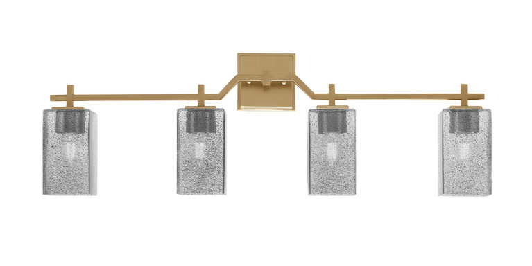 Toltec Lighting - 2314-NAB-542 - Four Light Bath Bar - Corbin - New Age Brass